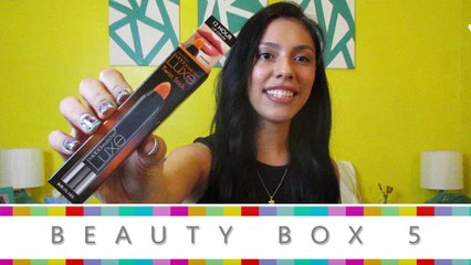 BEAUTY UNBOXING - BEAUTY BOX 5- NOVEMBER 2015