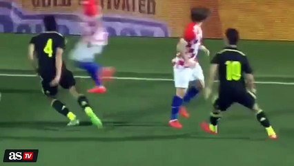 El recital de Alen Halilovic_ taconazo y caños a Asensio y Ceballos durante Croacia-España