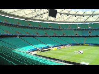Arena Fonte Nova será o palco de Brasil x Peru