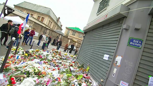 Commerces et habitués témoignent leur solidarité dans les quartiers touchés par les attentats