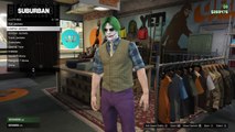 Grand Theft Auto 5 Heath Ledger Joker Outfit tutorial