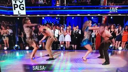 DWTS Season 21 Troupe Jenna Johnson and Alan Bersten Salsa Bumper