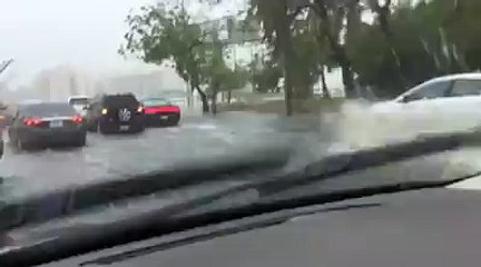 سيول جدة - طريق الأندلس ميدان السارية الان