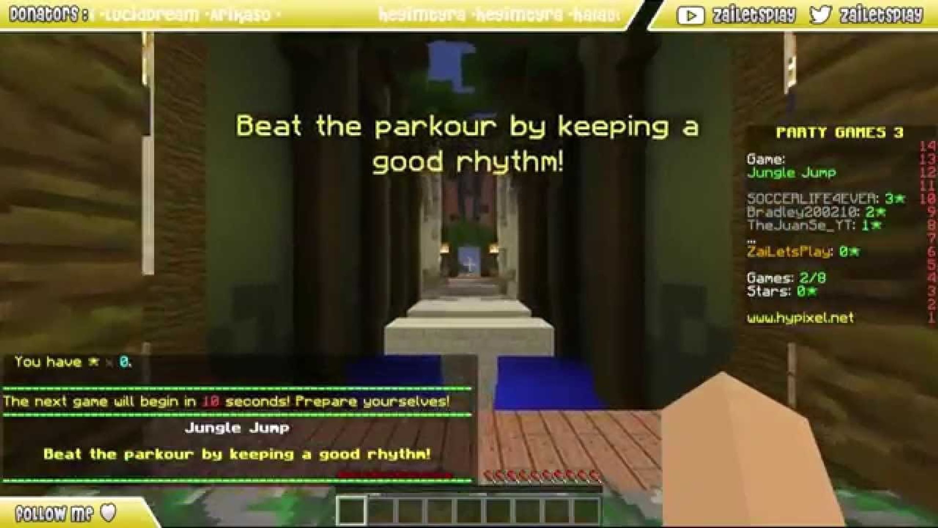MINECRAFT MINIGAMES LIVESTREAM
