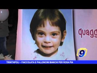 TRINITAPOLI | Fiaccolata e palloncini bianchi per Rosa Pia