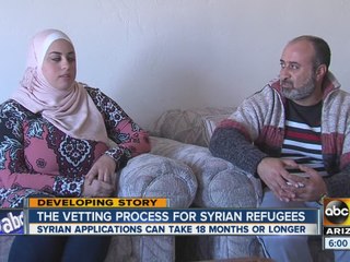 The vetting process for Syrian refugees