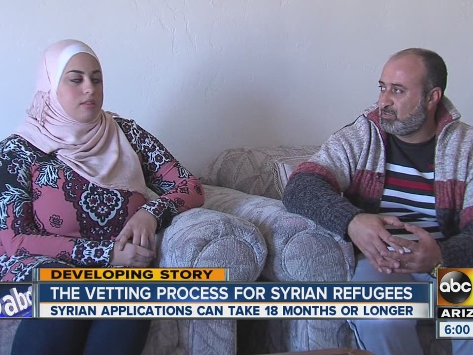 The vetting process for Syrian refugees
