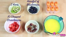 Summer Treats - Healthy Homemade Fruit Popsicles - Fun Foods by HooplaKidz Recipes