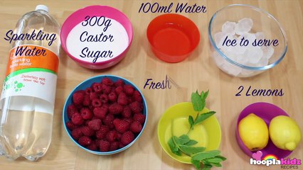 Summer Treats - Learn how to make Pink Lemonade - Quick and Easy Recipes by HooplaKidz Recipes