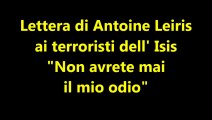 La Lettera di Antoine Leiris ai terroristi dell'isis, 