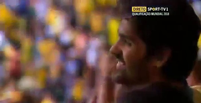 Goal Renato Augusto - Brazil 2-0 Peru (17.11.2015) World Cup 2018 - CONMEBOL Qualification