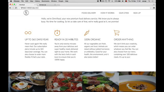57 Adding animations on scroll
