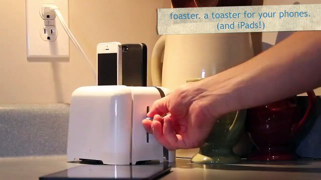 Charger For Phones And Ipads, Ipods That Look Like A Toaster