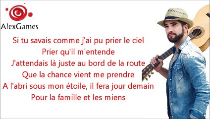 Kendji Girac - Jamais Trop Tard (Parole⁄Lyrics)