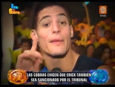 Esto es Guerra Erick Sabater: Las Cobras exigen que sea sancionado 18/09/2015