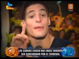 Esto es Guerra Erick Sabater: Las Cobras exigen que sea sancionado 18/09/2015