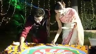 Ranbir, Deepika celebrate Diwali in Delhi