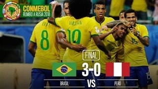 Brasil vs Peru 3-0 All Goals & Highlights 17.11.2015 HD