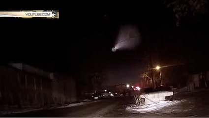 Inhabitants of Omsk frightened giant UFO in the sky