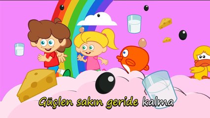 GÜÇLEN GERİDE KALMA - Sevimli Dostlar Eğitici Çizgi Film Çocuk Şarkıları Videoları