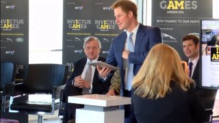 Prince Harry Tweets for the First Time at Invictus Games | VIDEO