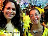 Brazilian Dancers Interviewed In English Rio Sambadrome