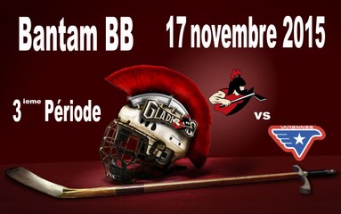 Match du 17 nov 2015, 3ieme période, Glads vs Blitz