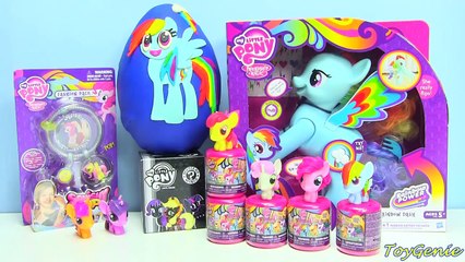 My Little Pony Rainbow Dash Play Doh Surprise Egg with MLP Surprises