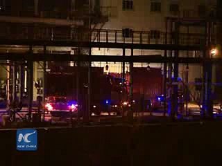 Chemical plant explosion in NE China 2015