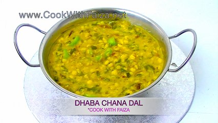 DHABA CHANA DAL *COOK WITH FAIZA