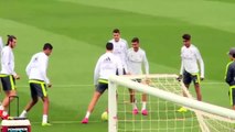 Cristiano Ronaldo Amazing Skills Show on Real Madrid Training 03/10/2015