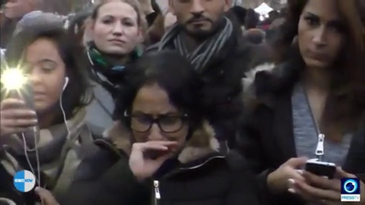 A Muslim Form Blindfolded Muslim Man In Paris at Paris Bataclan Stadium Attack 13.11.2015 Full Video