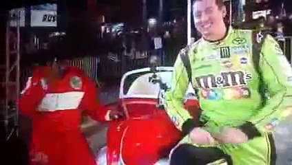 NASCAR Top 4 drivers and celebs racing the Tonight Show 500