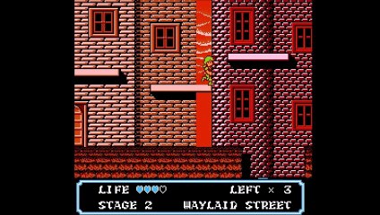 ムーンクリスタル Playthrough [Famicom] - 3:  待ち伏せストリート