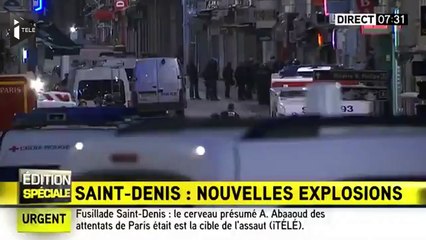 Intervention du RAID à Saint-Denis : des explosions entendues