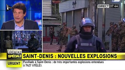 Télécharger la video: Saint-Denis: une femme terroriste parmi les deux terroristes tués