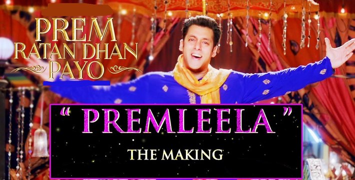 Making of Prem Leela Song | Prem Ratan Dhan Payo | Salman Khan, Sonam Kapoor