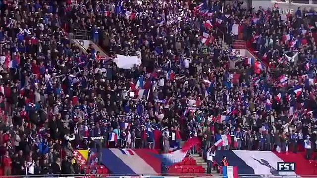 La Marseillaise chantée par tout le stade de Wembley