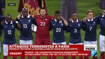 Attentats de Paris : La Marseillaise reprise en choeur à Wembley lors du match Angleterre-France !