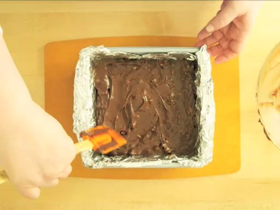Fudged brownie