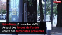 Attentats de Paris: fusillade à Saint-Denis le 18 novembre