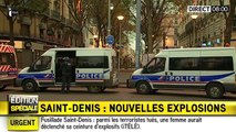 Opérations antiterroristes : deux explosions entendues à Saint-Denis