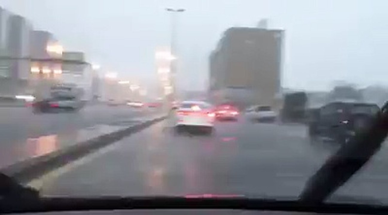 سيول جدة - غرق شارع الستين الآن