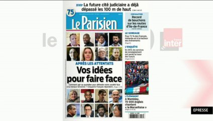 La Revue de Presse d'Hélène Jouan du 18 novembre 2015