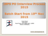 IBPS PO Interview Processs