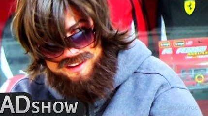 Cristiano Ronaldo dresses up as a homeless man