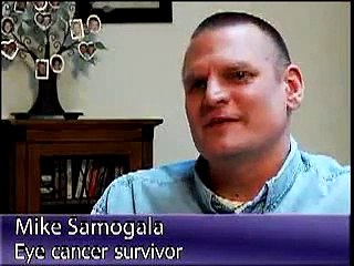 eye cancer survivor lucky man