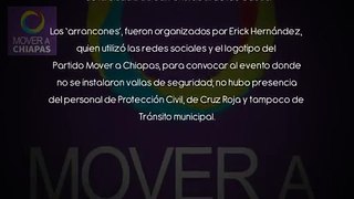 Tragico Accidente En Evento Organizado por el Partido Mover a Chiapas