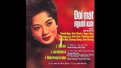 Đôi mắt người xưa. Cải lương trước 1975. Thanh Nga, Hữu Phước, Ngọc Giàu