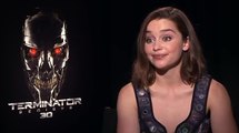Emilia Clarke Interview Terminator: Genisys (2015)